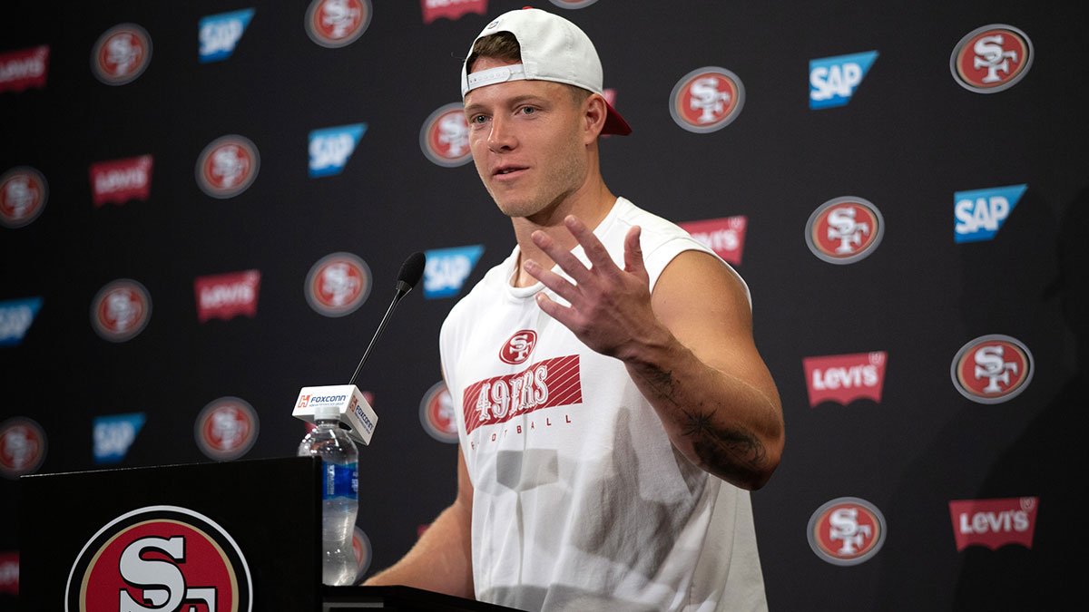 49ers’ Christian McCaffrey makes personal admission amid training camp