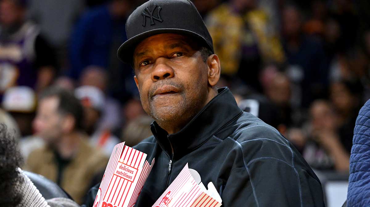 Highest 2 Lowest star Denzel Washington, who discussed sports media talking heads recently.