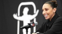 WNBA All-Star Diana Taurasi reflects on her 20 seasons with the Phoenix Mercury during a retirement news conference at the Phoenix Mercury's practice facility