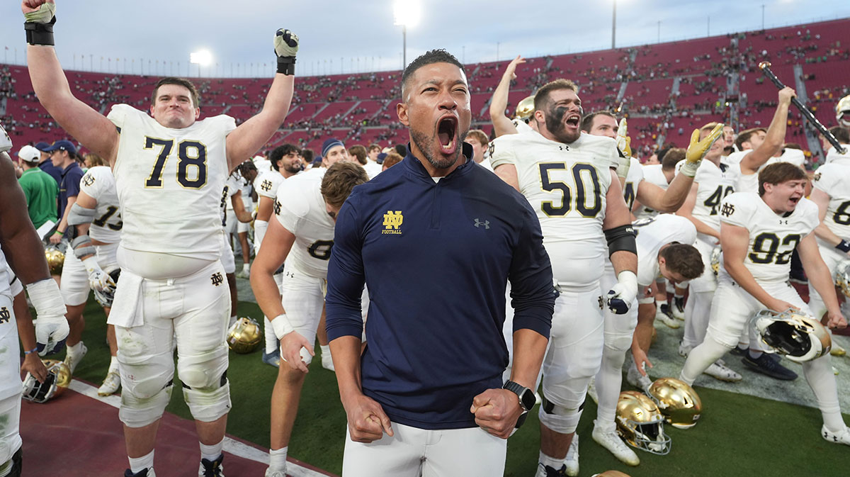 Notre Dame football HC Marcus Freeman was ‘furious’ over James Franklin insults before CFP