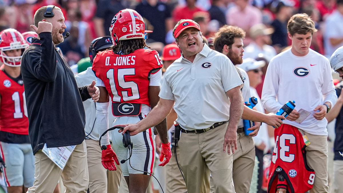 Georgia football coach Kirby Smart’s intriguing reaction to ‘sparse’ UGA crowd