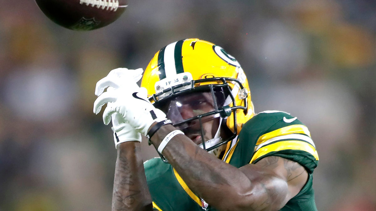 Green Bay Packers wide receiver Mecole Hardman (6) against the New York Jets during their football game on Saturday, August 9, 2025, at Lambeau Field in Green Bay, Wis. Wm. Glasheen USA TODAY NETWORK-Wisconsin