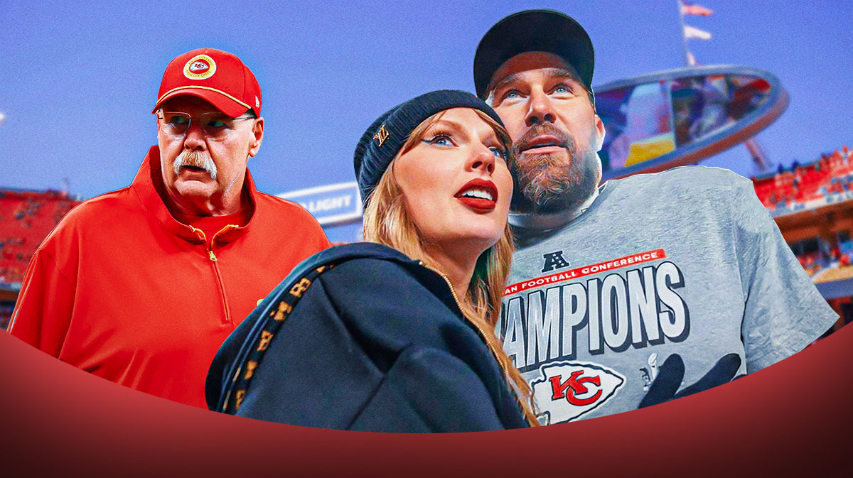 Andy Reid Travis Kelce Taylor Swift