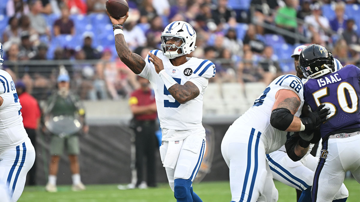 Colts’ Anthony Richardson suffers injury, ruled out vs. Ravens