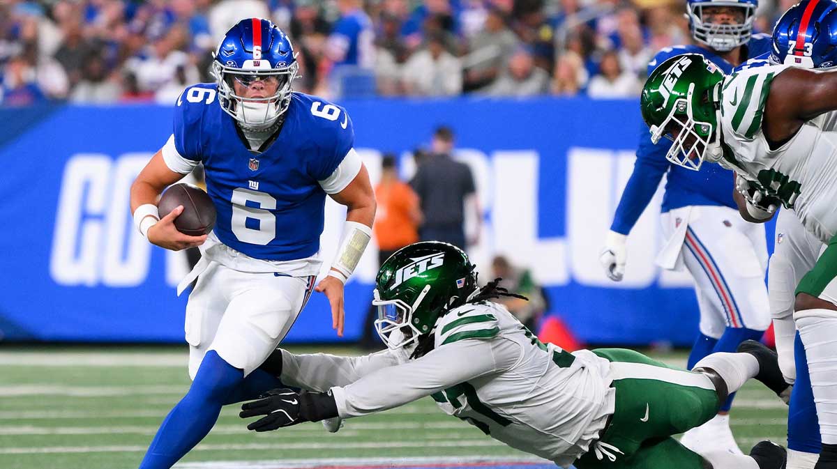 Giants fans lose it over Jaxson Dart’s impressive preseason effort vs. Jets