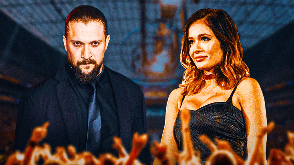 Former WWE stars Karrion Kross and Scarlett, who were released in August 10.