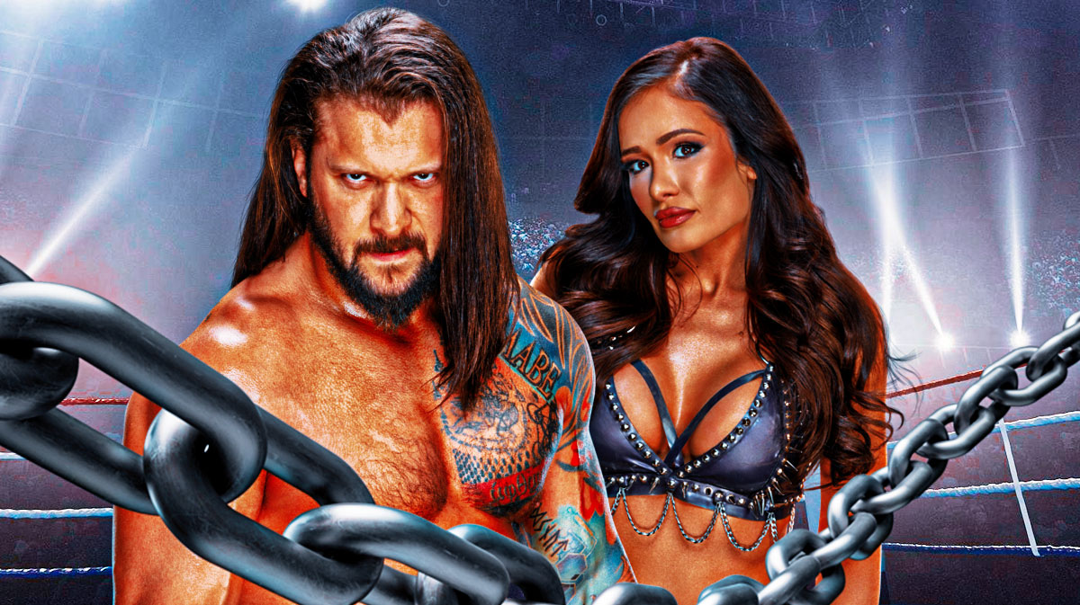 Former WWE stars Karrion Kross and Scarlett, who were released.