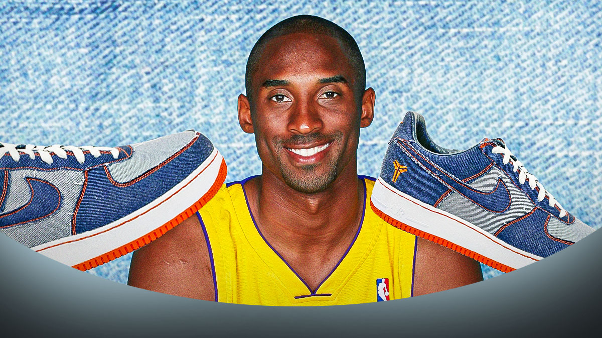 Kobe Nike Air Force 1 Denim, Kobe Bryant, Nike Air Force 1