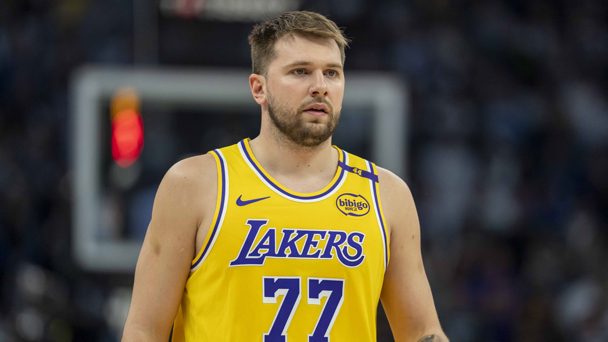 Lakers star Luka Doncic makes EuroBasket history as he becomes the fourth player to notch a triple-double in Slovenia’s win over Belgium.