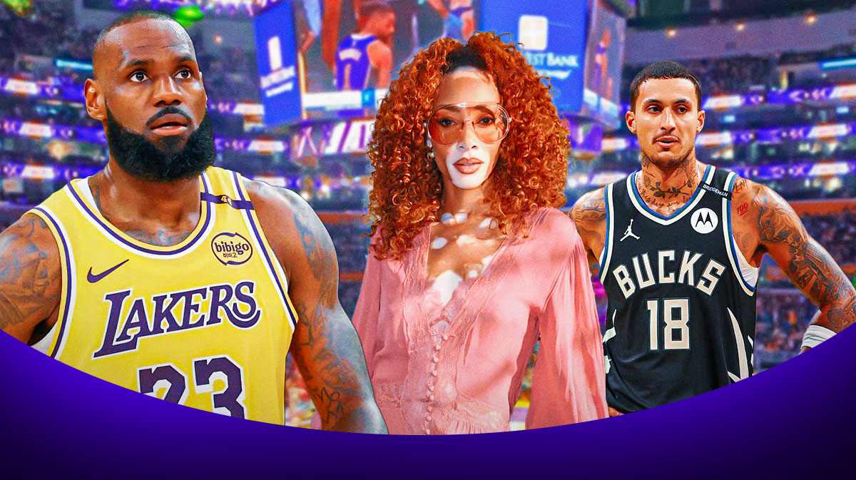 LeBron James reunites with Kyle Kuzma in Winnie Harlow photos