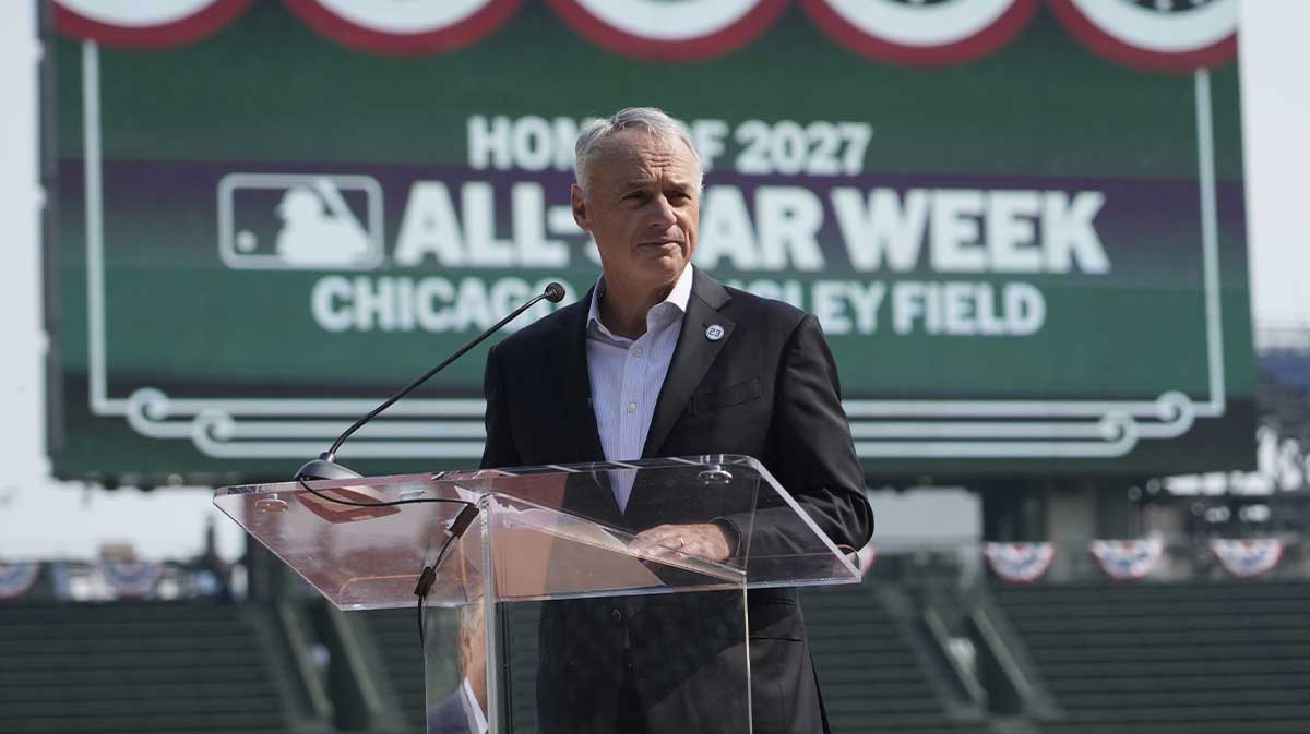 Rob Manfred gives hopeful take on avoiding Cubs’ 2027 lockout