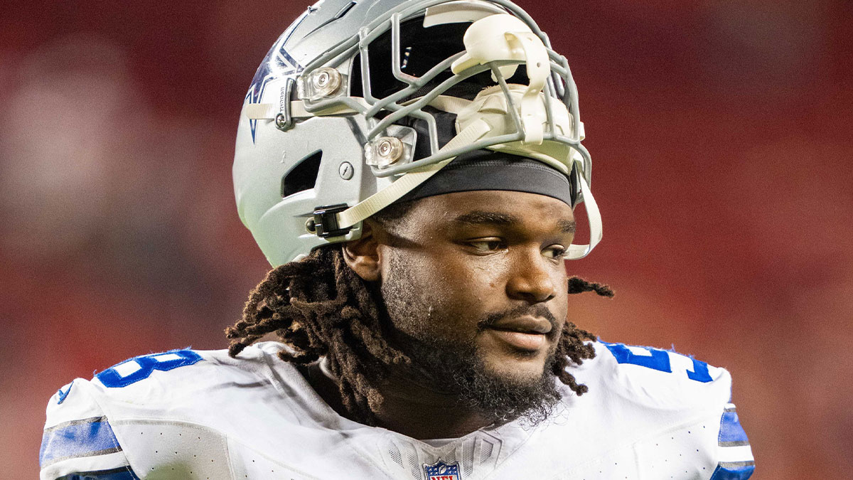 Dallas Cowboys defensive tackle Mazi Smith (58) after the game against the San Francisco 49ers at Levi's Stadium.