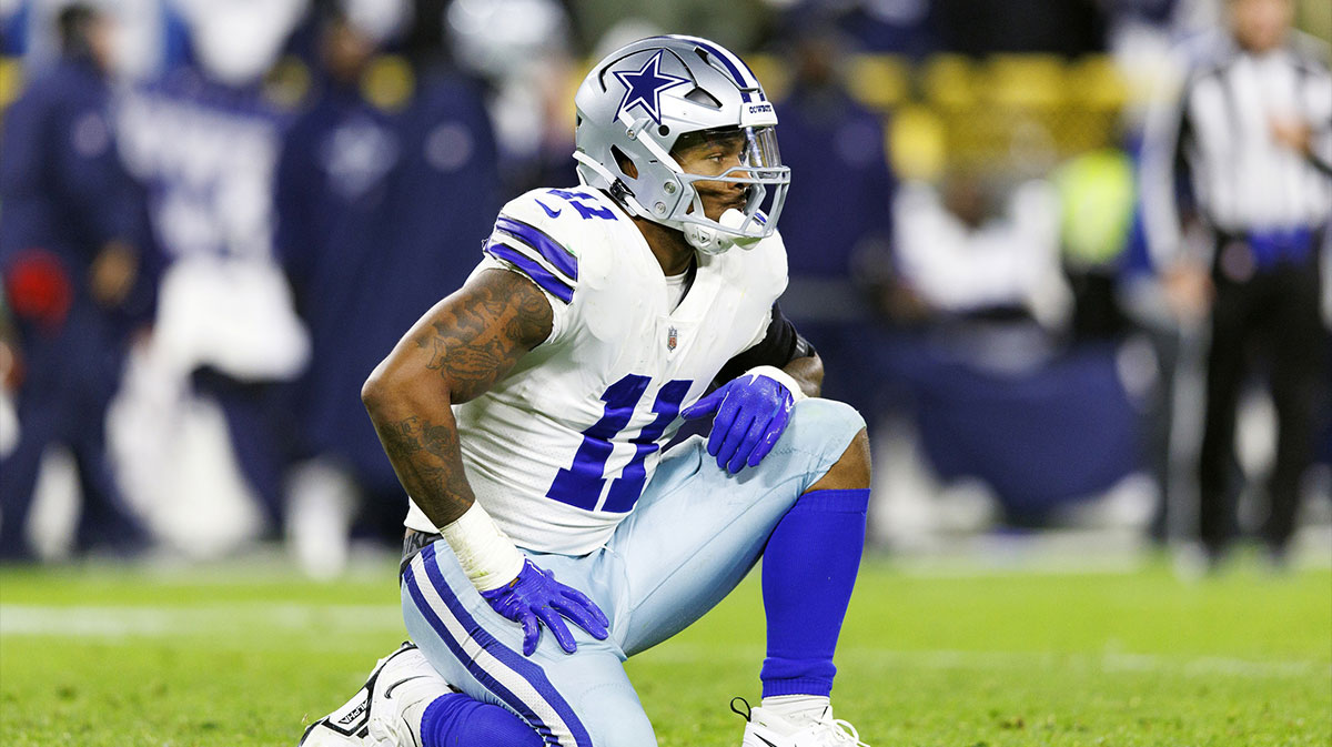 Dallas Cowboys linebacker Micah Parsons (11) during the game against the Green Bay Packers at Lambeau Field.