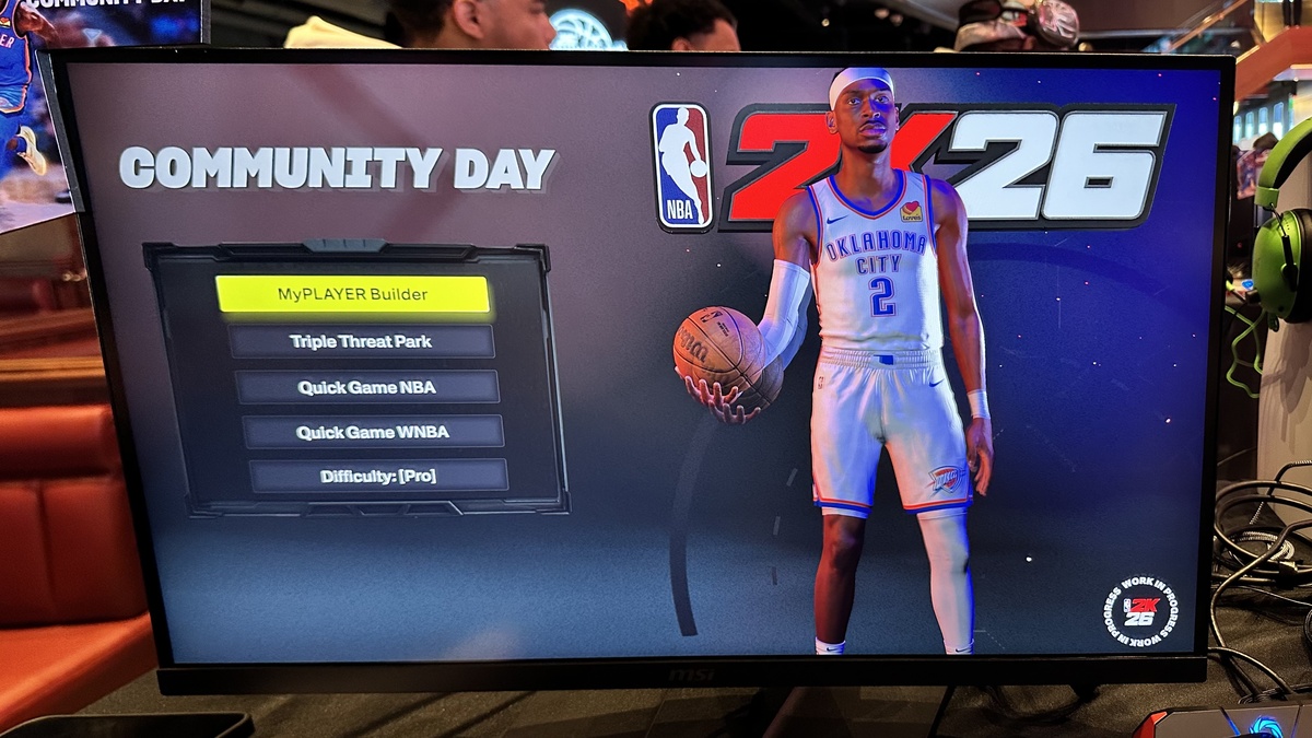 NBA 2K26, Community Day, Shai Gilgeous-Alexander, Oklahoma City Thunder