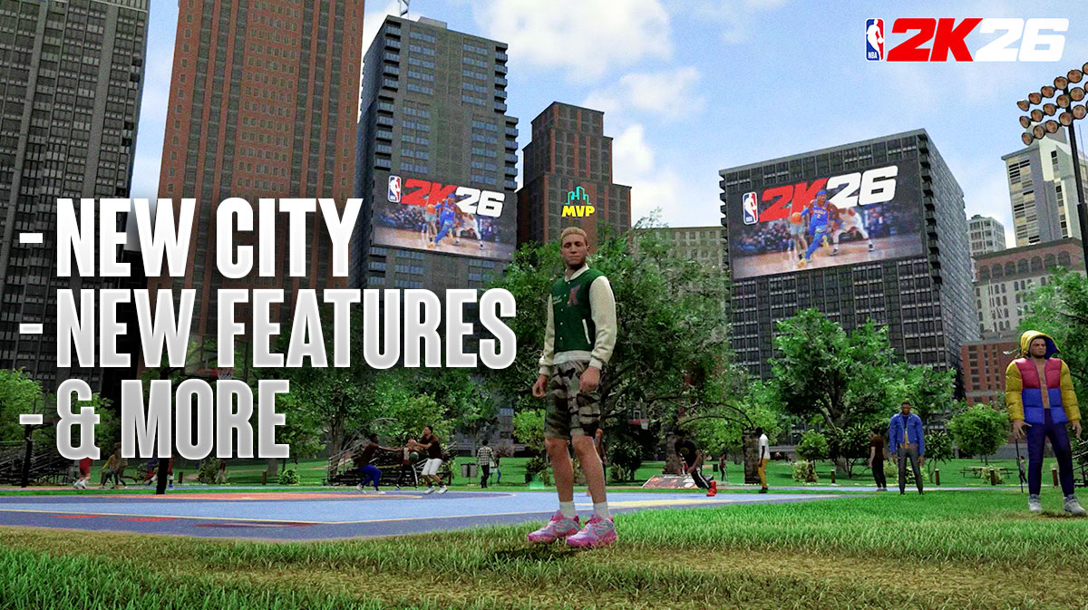 NBA 2K26 The City features brand new layout & more
