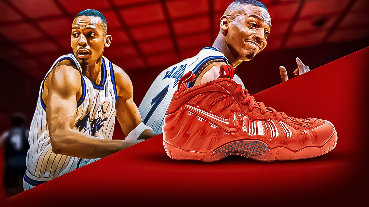 Nike Air Foamposite Pro Gym Red, Nike Air foamposite, Penny Hardaway