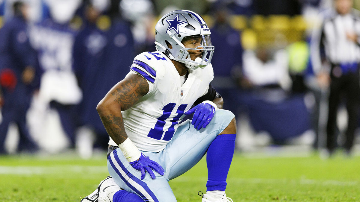 Dallas Cowboys linebacker Micah Parsons (11) during the game against the Green Bay Packers at Lambeau Field.