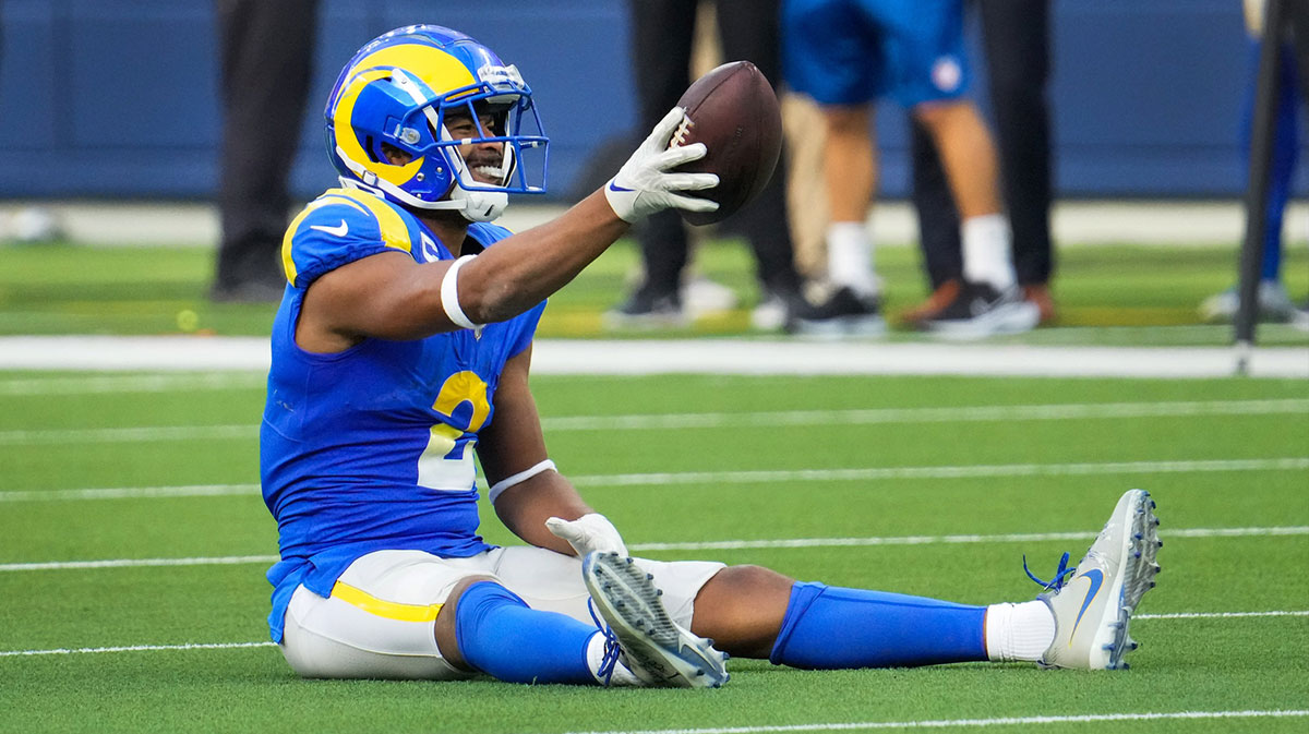 Los Angeles Rams wide receiver Robert Woods (2) during the second half against the Detroit Lions at SoFi Stadium.