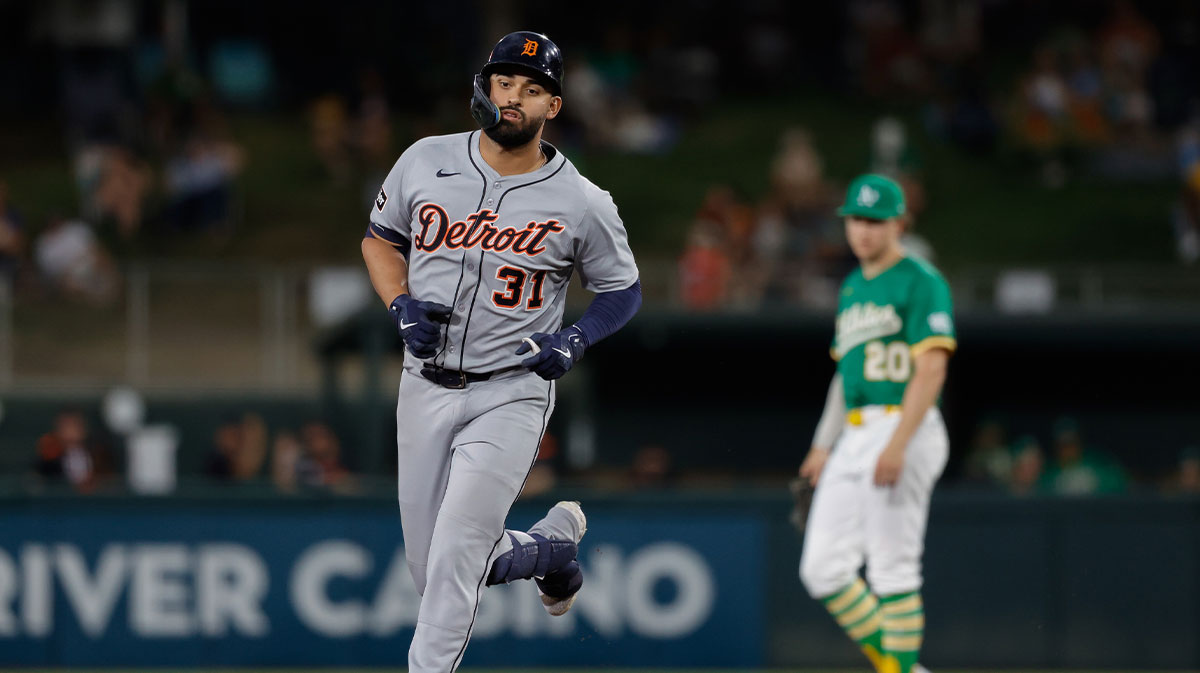 Tigers’ Riley Greene’s blast vs. Athletics makes Statcast Era history