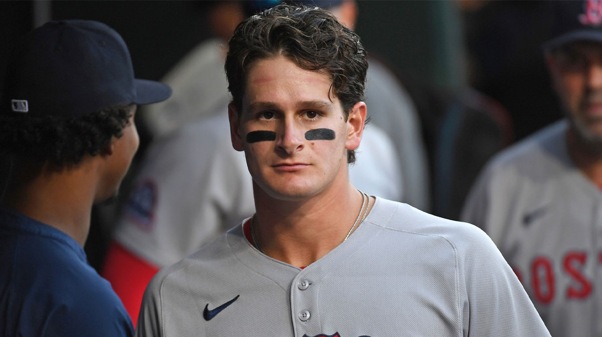 Boston Red Sox outfielder Roman Anthony (19) against the Philadelphia Phillies at Citizens Bank Park.