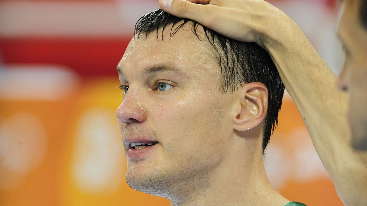 Lithuania guard Sarunas Jasikevicius (13) on the bench during the Lithuania 94-68 victory against China in the quarterfinals at the Beijing Olympic Basketball Stadium in the 2008 Beijing Olympics.