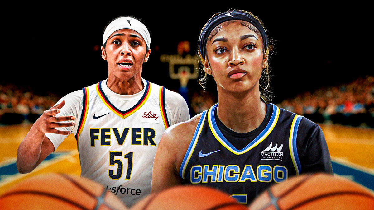 Angel Reese Sydney Colson Chicago Sky Indiana Fever