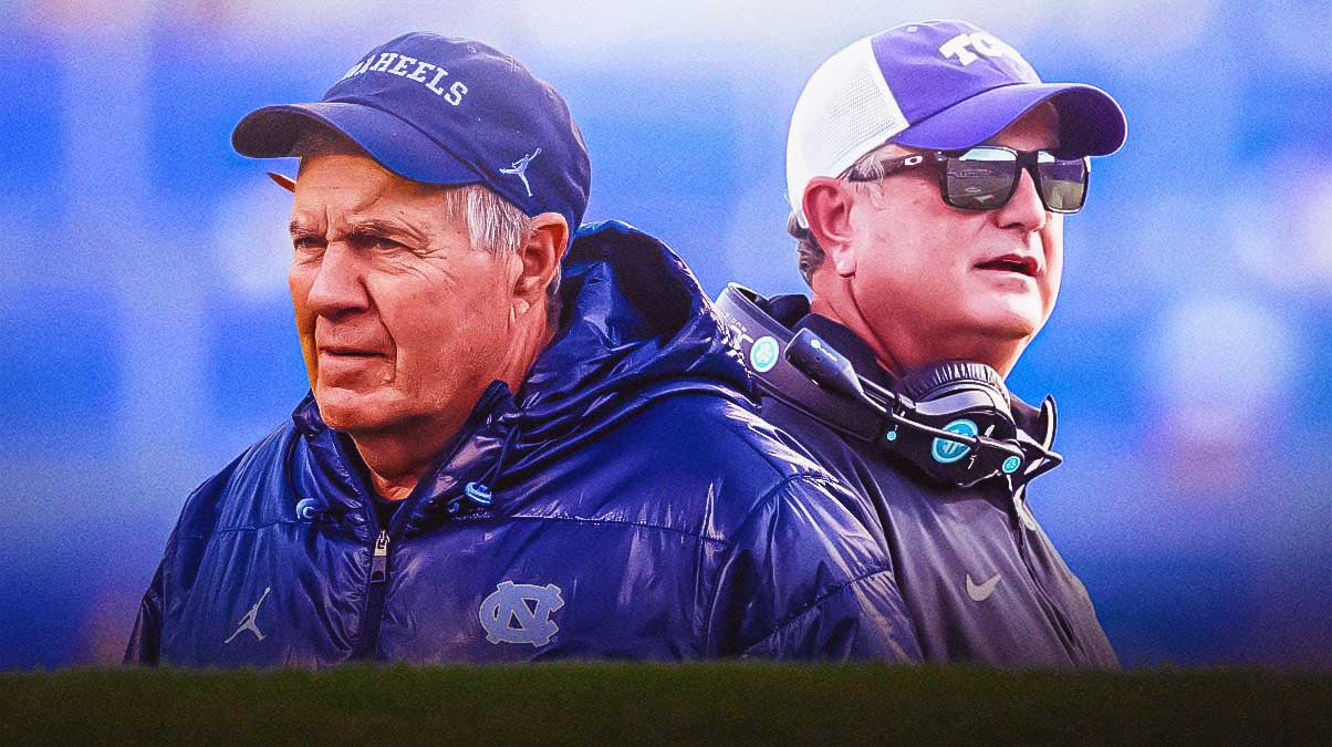 Bill Belichick and Sonny Dykes will meet for the first time ever Monday.