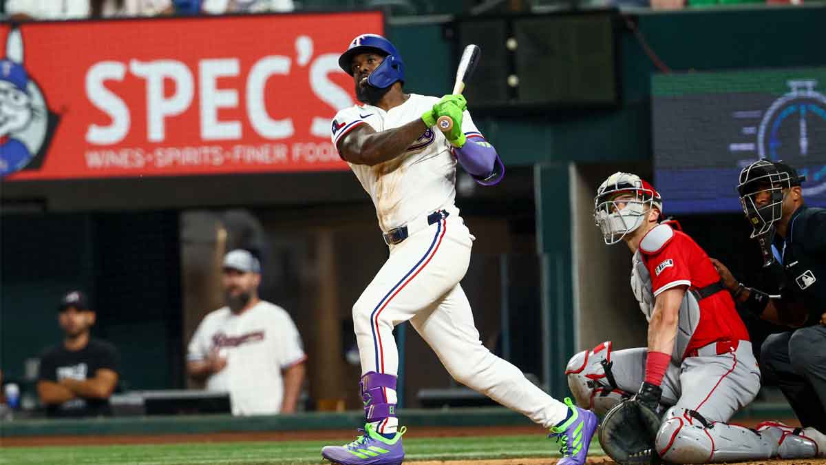 Rangers set multiple home-field records in 20-run explosion vs. Angels