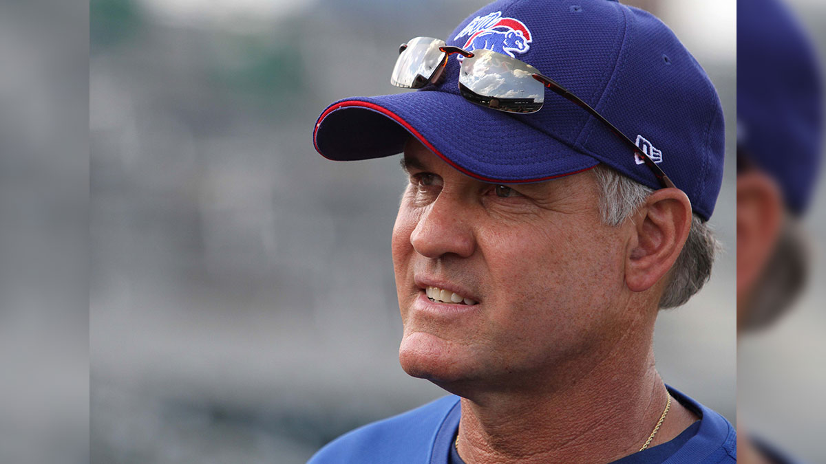 Tuesday APRIL 6, 2010 - Iowa Cubs manager Ryne Sandberg during their media day.