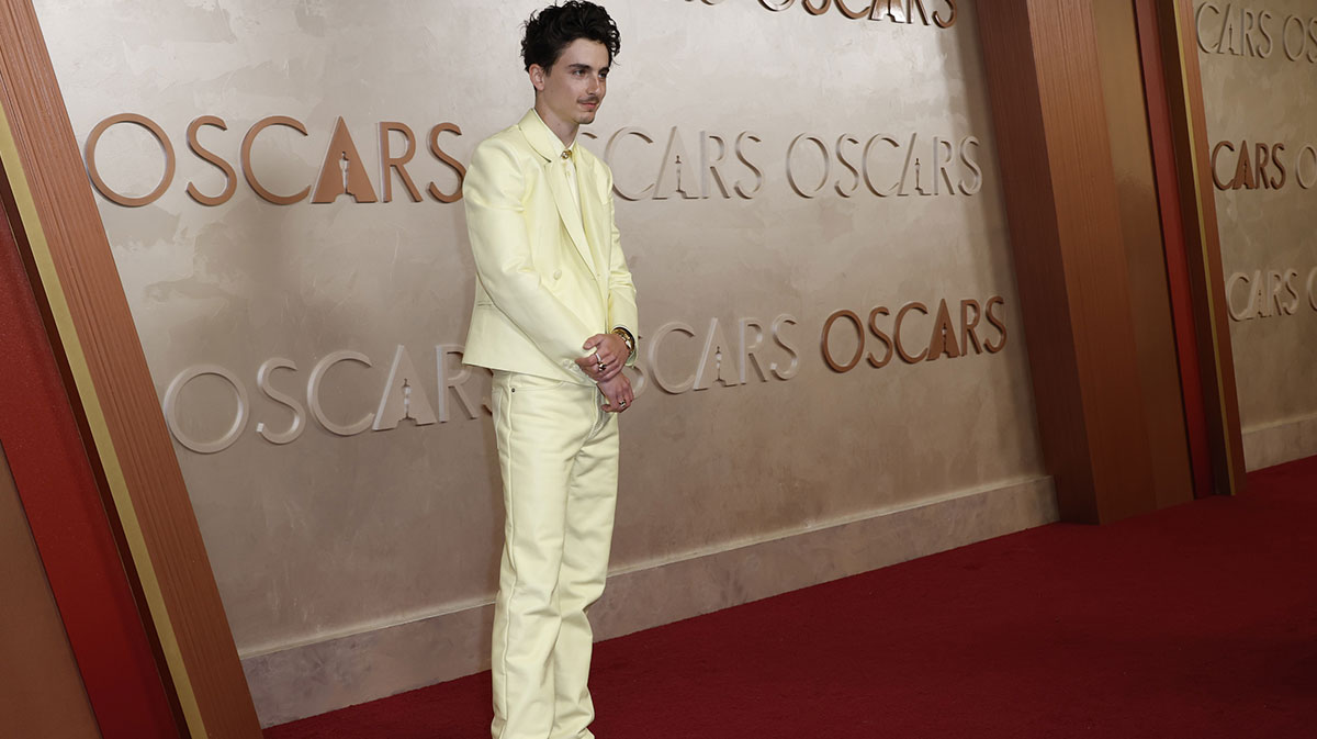 Marty Supreme star Timothée Chalamet, who will play professional ping-pong play Marty Mauser.
