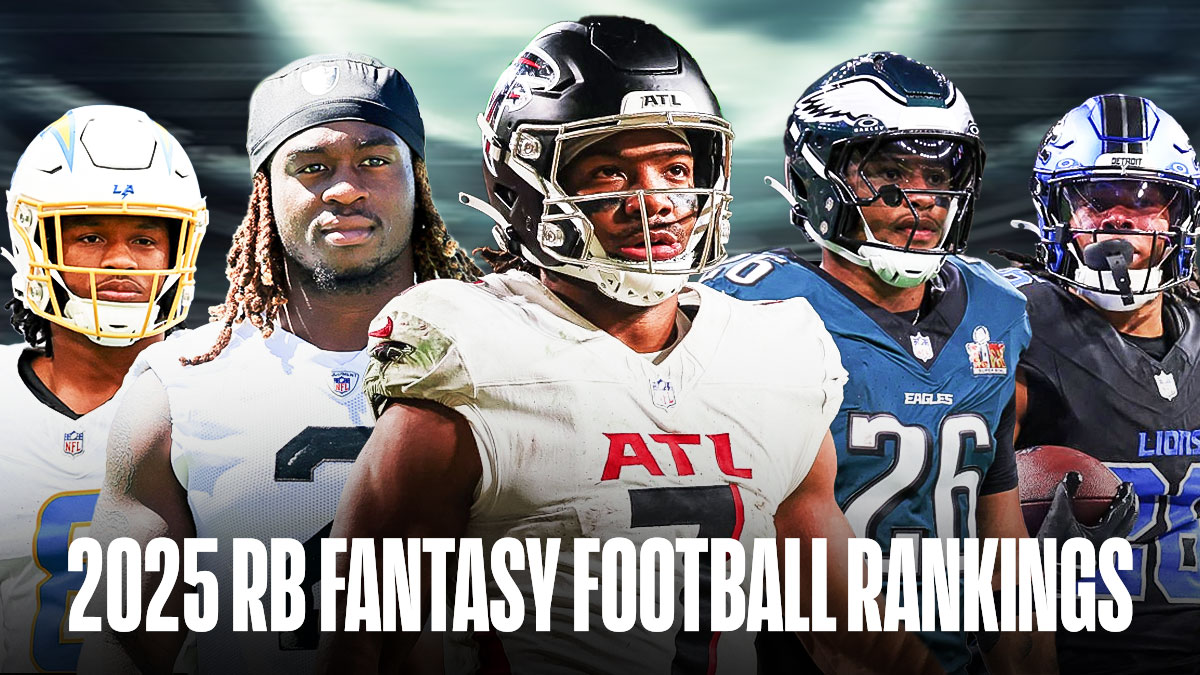 2025 fantasy football, Bijan Robinson, Ashton Jeanty, Omarion Hampton, Saquon Barkley, Jahmyr Gibbs