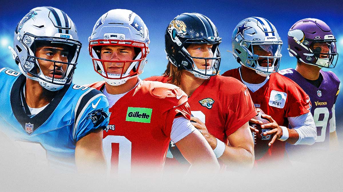 bryce young, drake maye, trevor lawrence, dak prescott, jj mccarthy