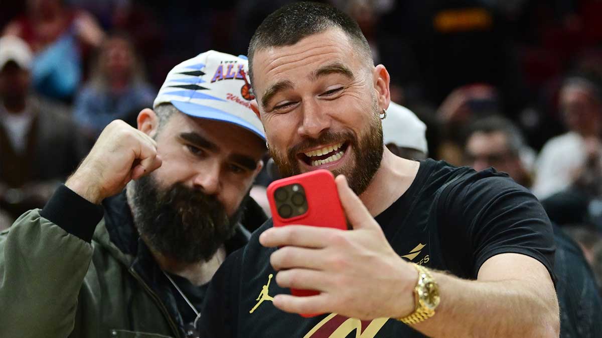 Cincinnati football’s Travis, Jason Kelce steal show before Nebraska clash