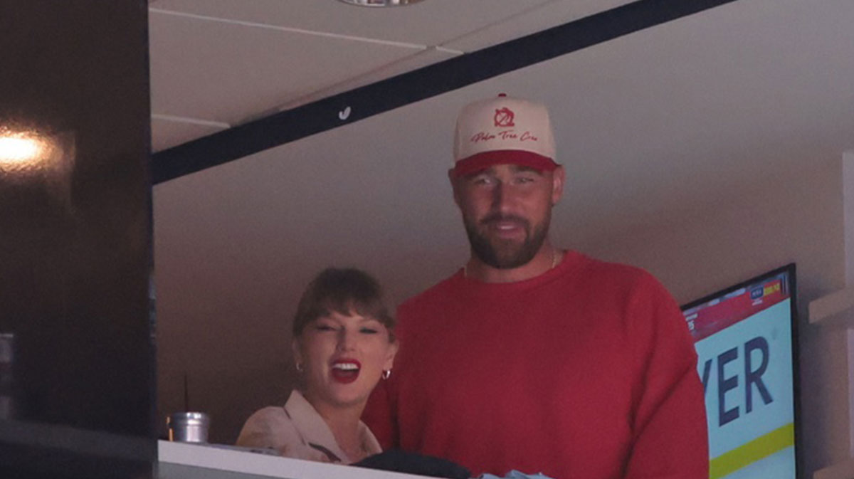 American singer-songwriter Taylor Swift and Kansas City Chiefs Travis Kelce are in attendance during the game between Edmonton Oilers and Florida Panthers in game four of the 2025 Stanley Cup Final at Amerant Bank Arena.