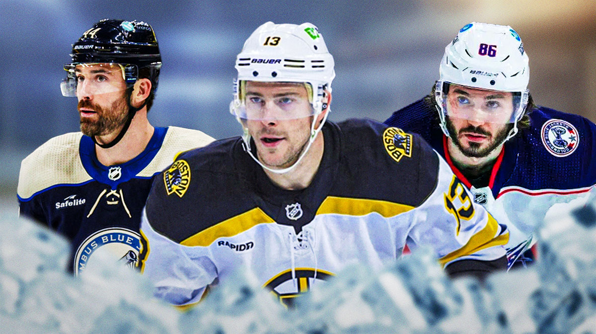 Charlie Coyle, Kirill Marchenko, Erik Gudbranson