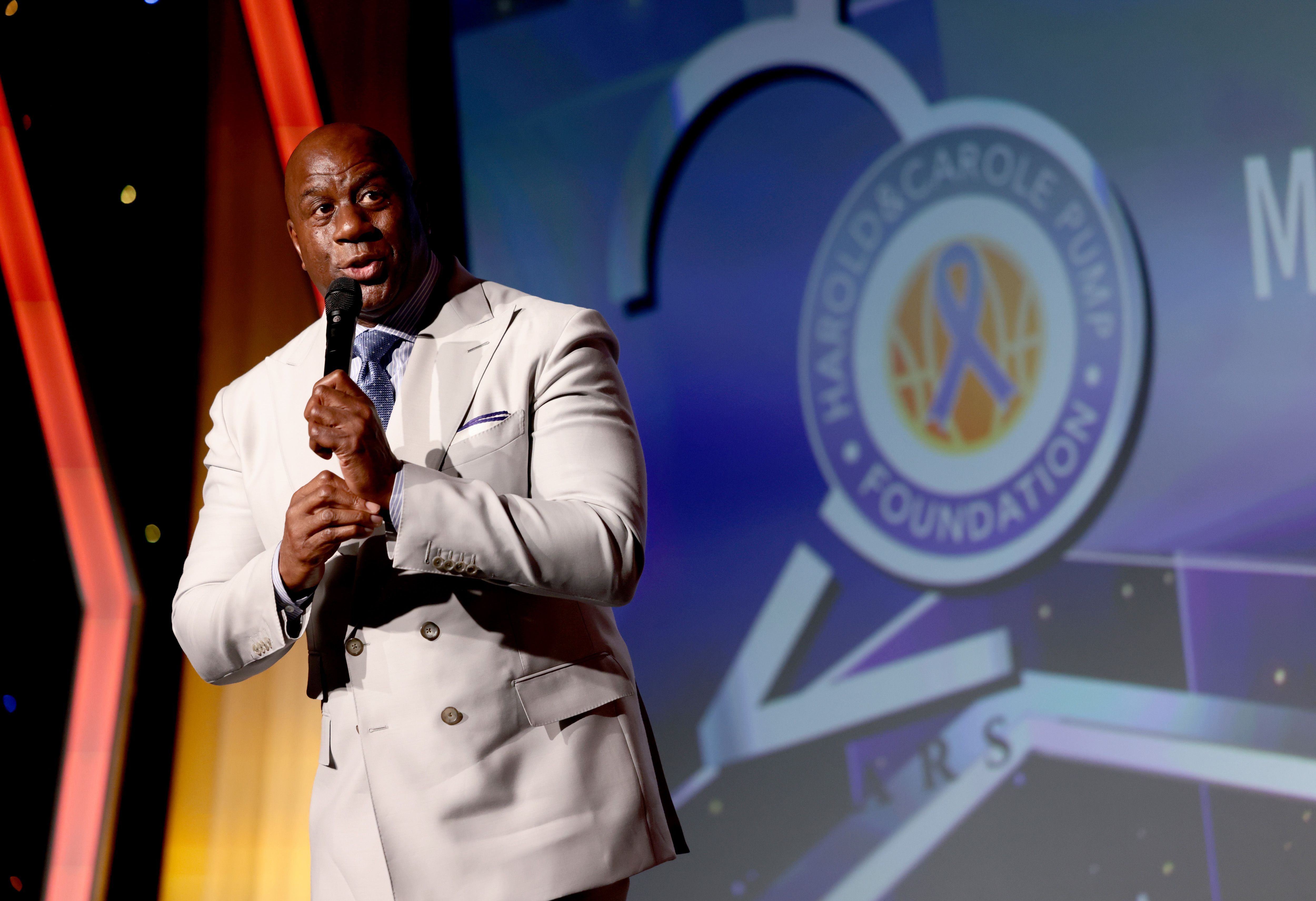 magic johnson harold and carole pump foundation for cancer research