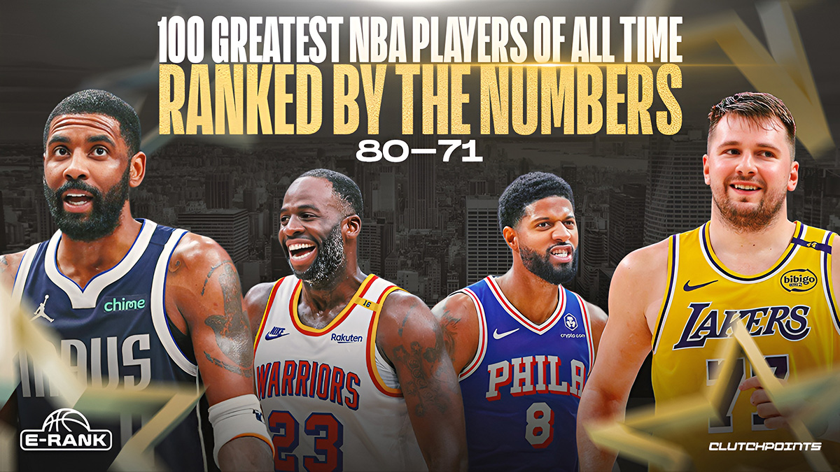 Luka Doncic, Paul George, Kyrie Irving, Draymond Green for greatest 100 NBA players of all time rankings