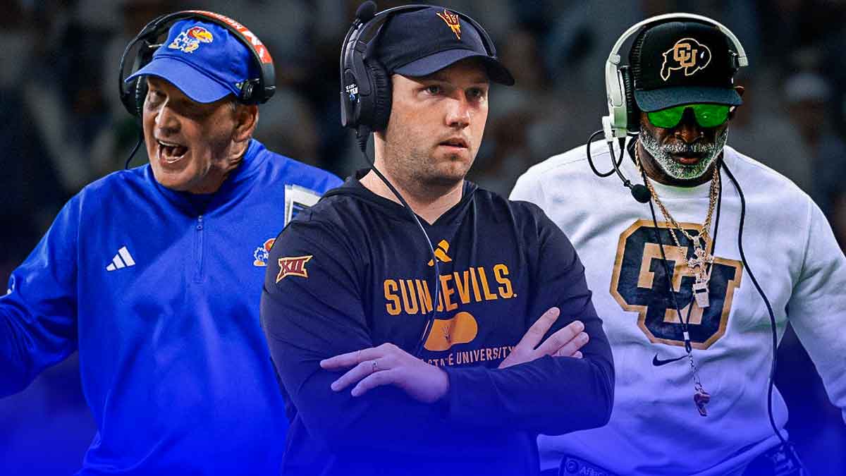 Kansas HC Lance Leipold, Arizona State HC Kenny Dillingham, and Colorado's Deion Sanders will aim for Week 2 wins this week in the Big 12.