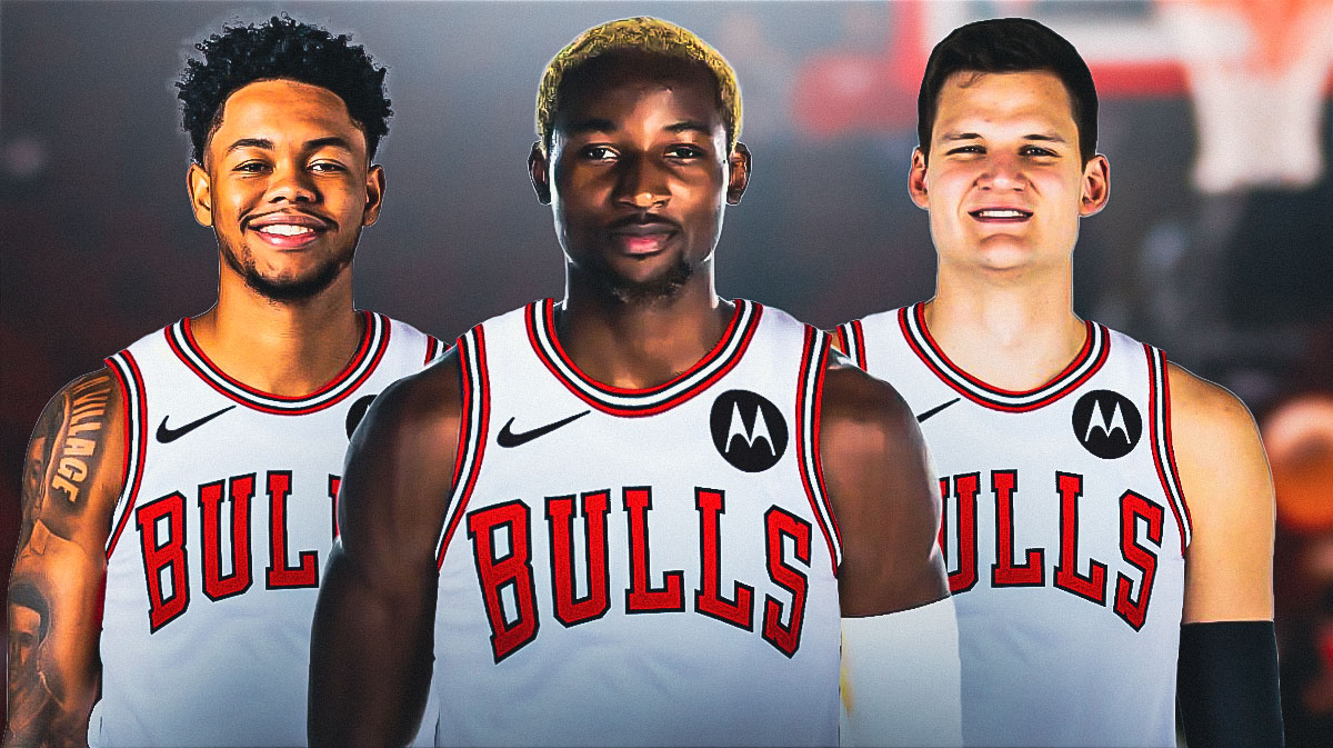 Jonathan Kuminga, Anfernee Simons, and Walker Kessler in the Bulls jersey. 3 Chicago Bulls trade targets to keep an eye on in 2025-26 NBA season