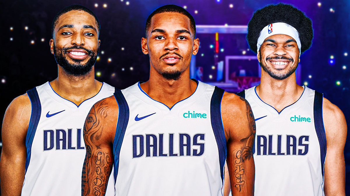 Mikal Bridges, Dejounte Murray, and Jarrett Allen in the Mavericks jersey. 3 Dallas Mavericks trade targets to keep an eye on in 2025-26 NBA season