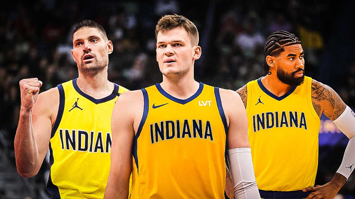 Nikola Vucevic, Walker Kessler and Nick Richards in the Pacers jersey. 3 Indiana Pacers trade targets to keep an eye on in 2025-26 NBA season