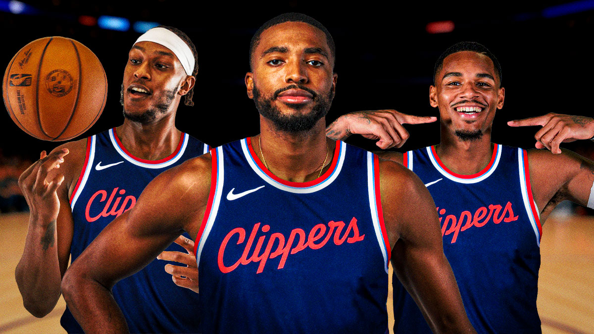 Mikal Bridges, Myles Turner and Dejounte Murray in the Clippers jersey. 3 LA Clippers trade targets to keep an eye on in 2025-26 NBA season