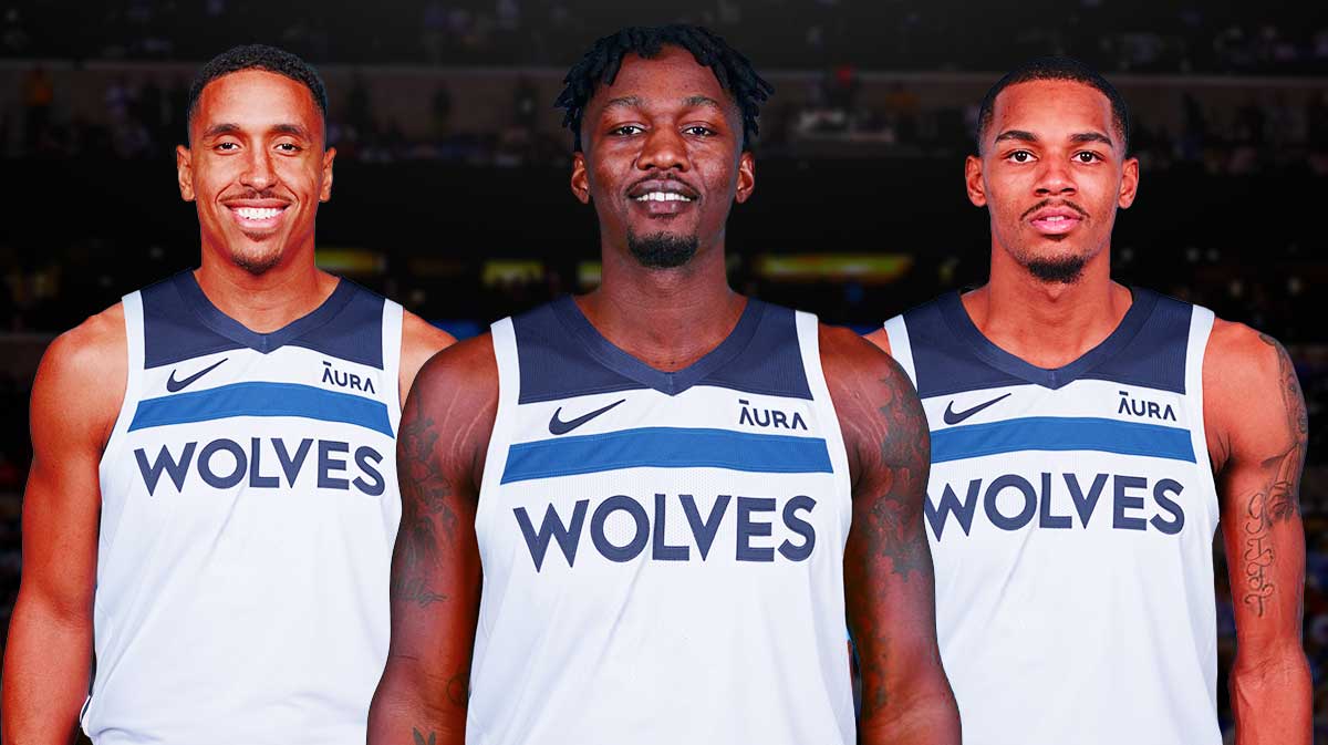 Malcolm Brogdon, Dorian Finney-Smith and Dejounte Murray in the Timberwolves jersey. 3 Minnesota Timberwolves trade targets to keep an eye on in 2025-26 NBA season
