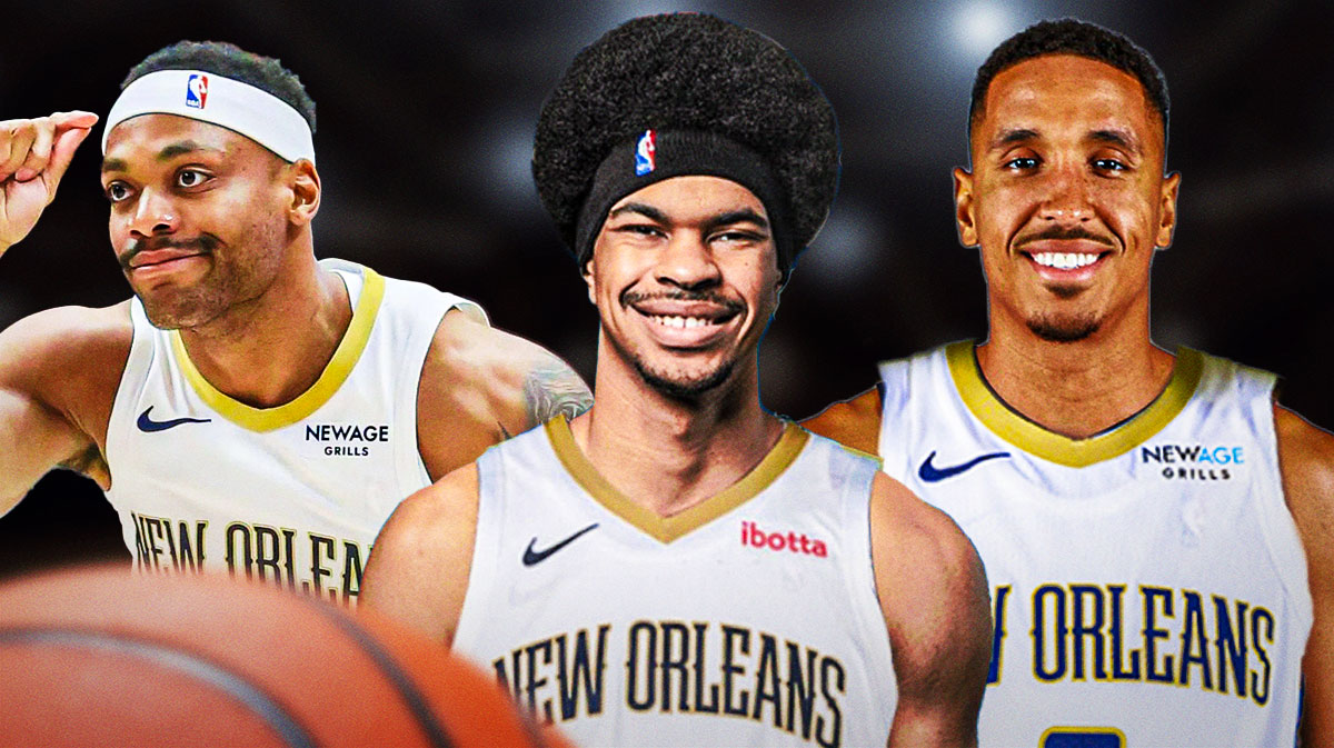 Bruce Brown, Malcolm Brogdon, and Jarrett Allen in the Pelicans jersey. 3 New Orleans Pelicans trade targets to keep an eye on in 2025-26 NBA season
