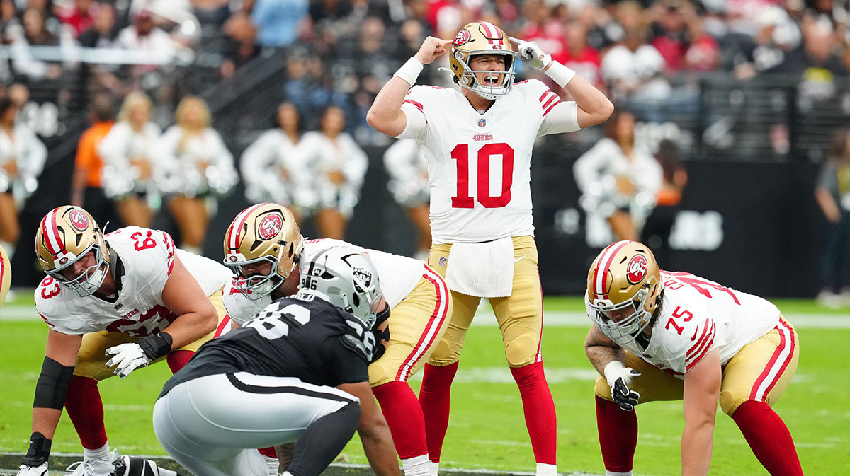 49ers QB Mac Jones’ ‘swag’ draws confident Kyle Shanahan take for Week 2 clash