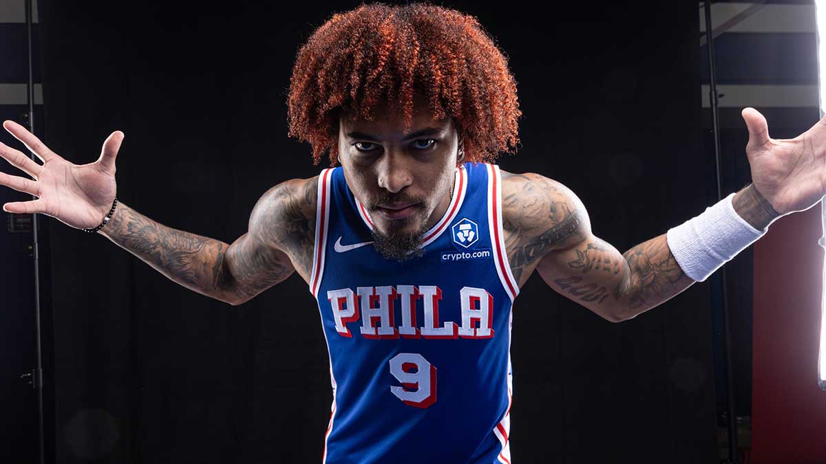 76ers’ Kelly Oubre Jr. reveals unique inspiration for new red hair