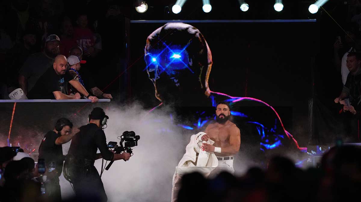 Former WWE star Andrade, who broke his silence after his release.