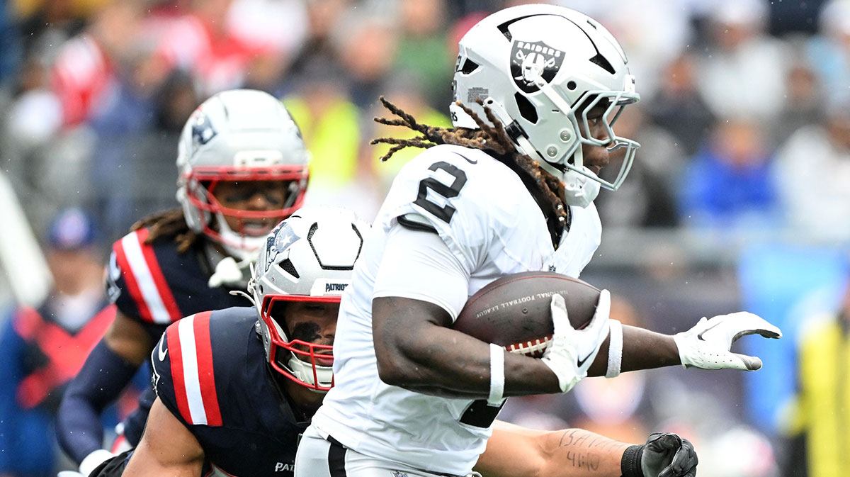 Watch Raiders’ Ashton Jeanty break tackles for 1st career touchdown