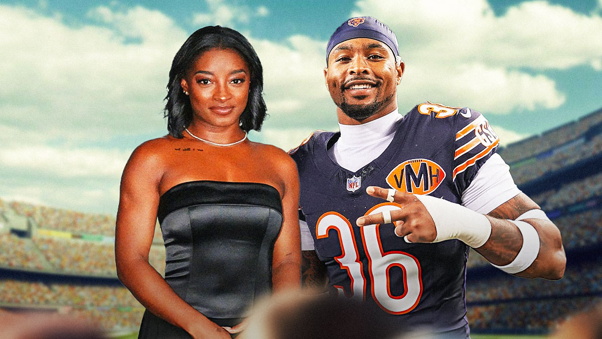 Chicago Bears Simone Biles Jonathan Owens