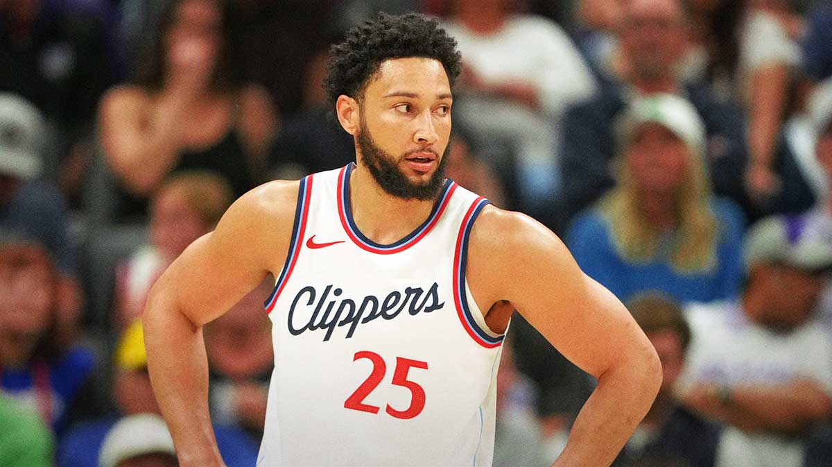 Los Angeles Clippers guard Ben Simmons (25) during the third quarter against the Sacramento Kings at Golden 1 Center.